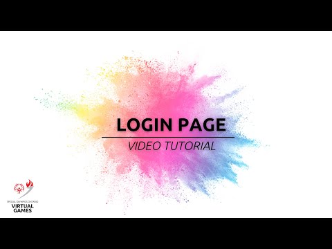 Login Page Virtual Games Website