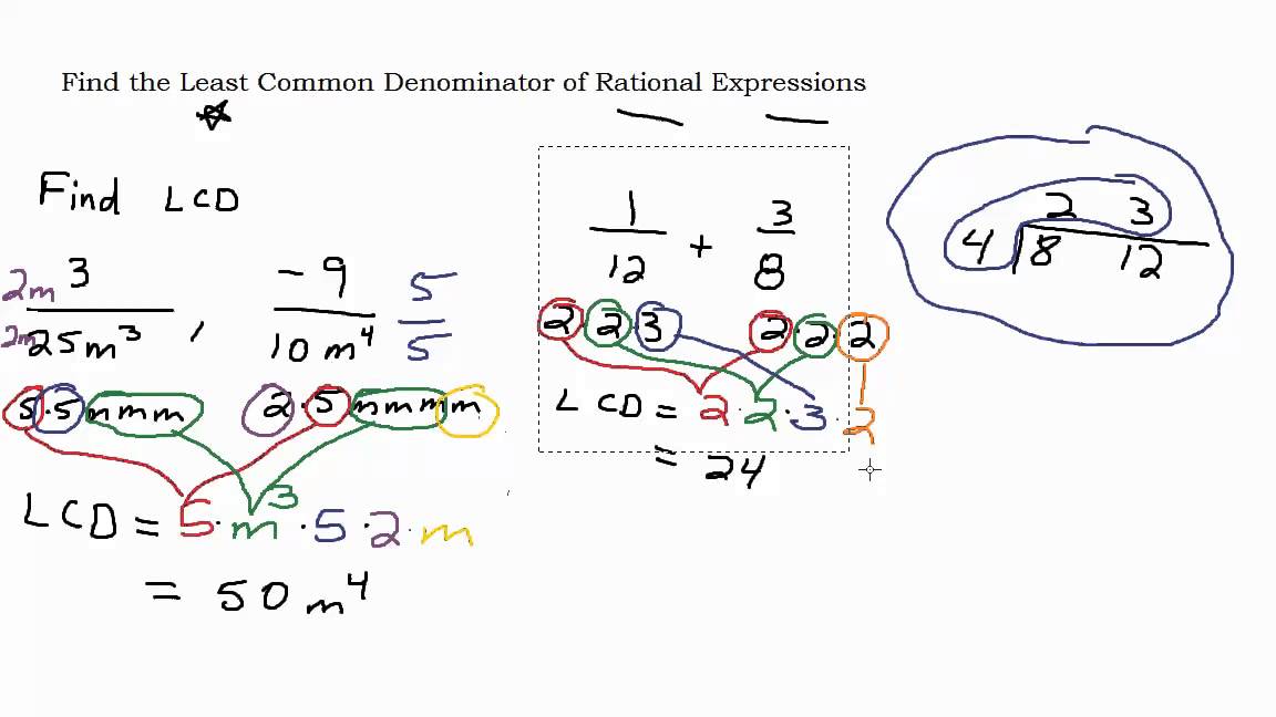 algebra-i-help-finding-the-lcd-with-rational-expressions-part-ii-youtube