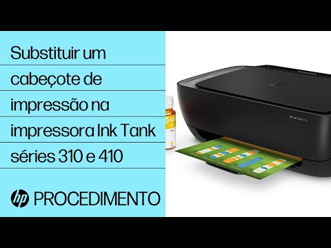 Substituir um cabeçote de impressão na impressora Ink Tank séries 310 e 410