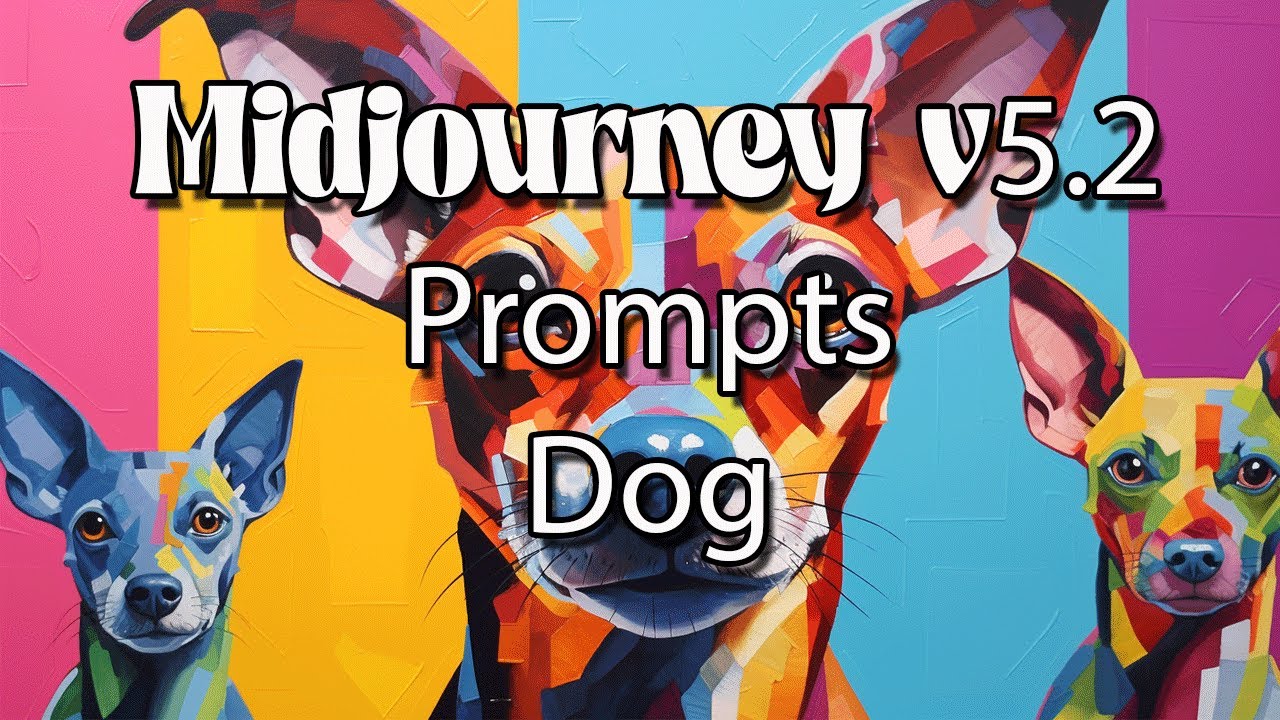 midjourney prompts dog + BONUS PDF - YouTube