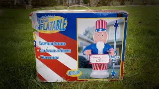 The Gemmy Airblown Inflatable Uncle Sam [4K]