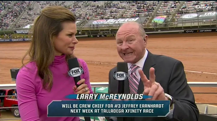 LARRY MCREYNOLDS RETURNS AS RCR CREW CHIEF FOR NO....