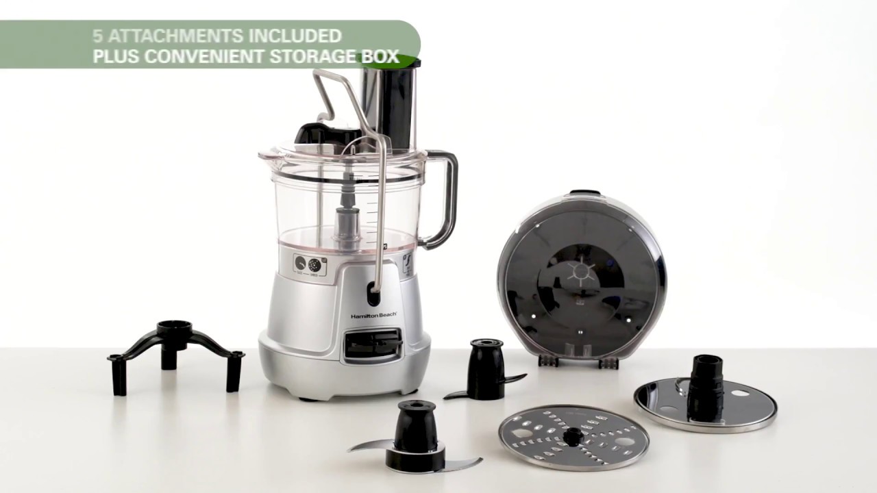 Hamilton Beach Stack & Snap 10-Cup Food Processor: Santa's Little Helper –  Felt Like a Foodie