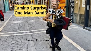 This One-Man Band Stopped Us in Our Tracks | Camino de Santiago