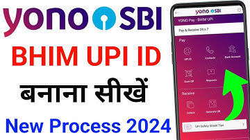 Yono SBI me UPI Id Kaise Banaye 2024 | How to create upi id in yono sbi | yono sbi upi pin set