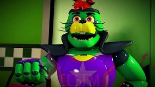 When Bonnie Dressed Up As Monty For Halloween