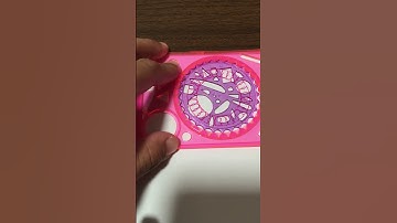 Spirograph : Design drawn with wheels inside rings #shorts #spirograph #asmr #satisfying #relaxing