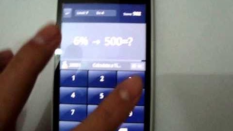 Math Tricks - Single game - To the bitter end - level 07 (Number Keyboard)