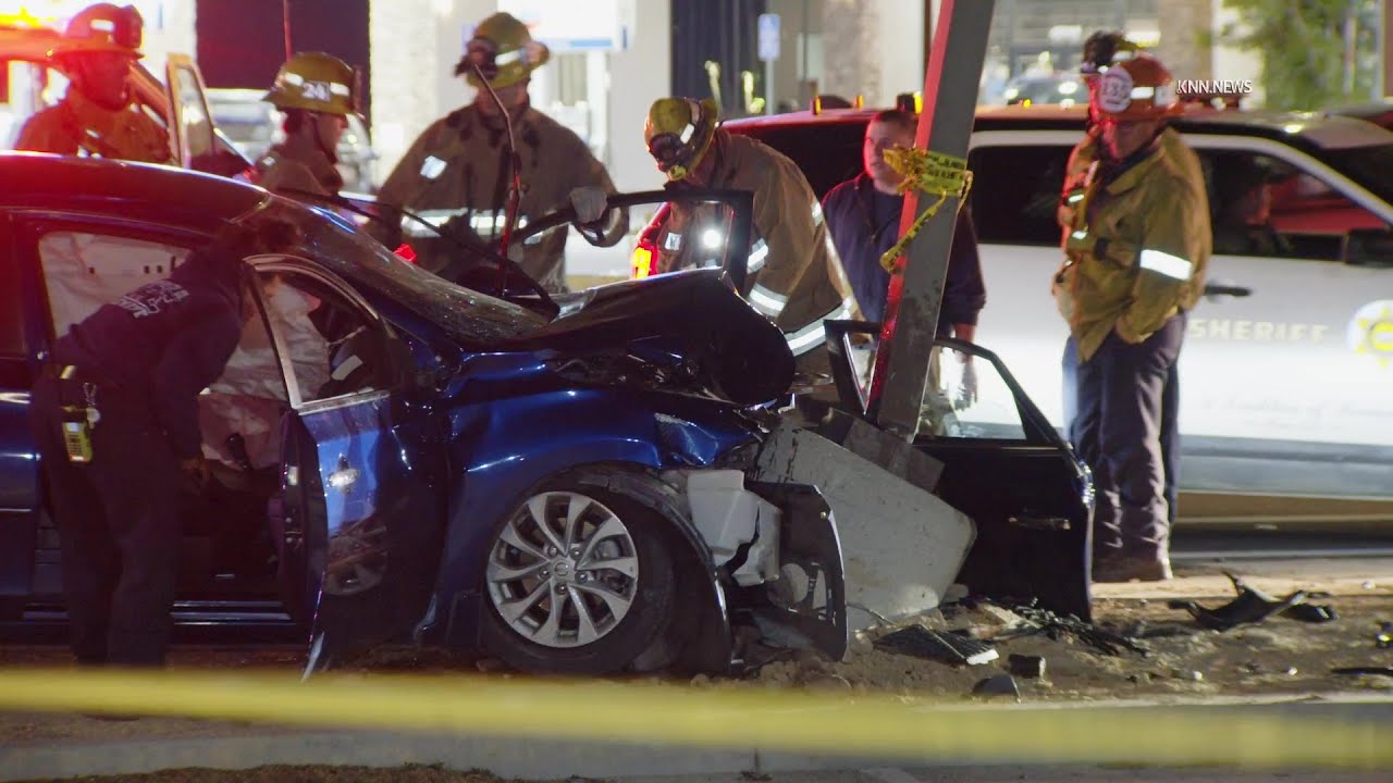 Driver Killed in Single-Vehicle Crash Into Light Pole in Lancaster ...