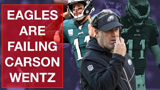 HOW PEDERSON IS FAILING CARSON WENTZ | EAGLES FILM ROOM