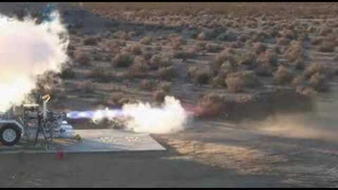 Methane Rocket Test - NASA Rockets