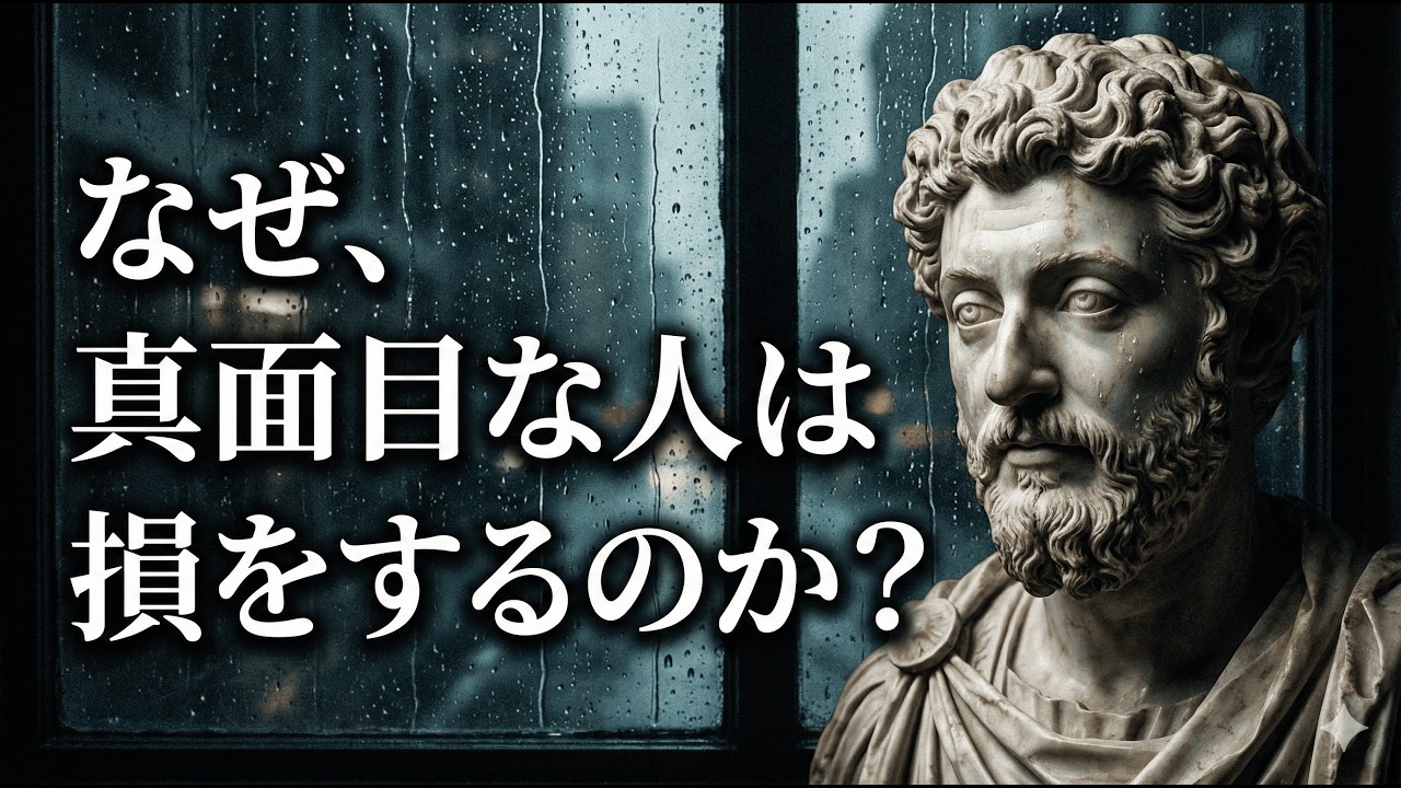 【自省録】なぜ真面目な人が損をするのか？他人に振り回されないための哲学｜真夜中の哲学書斎