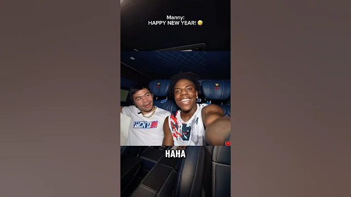 HAPPY NEW YEAR - MANNY PACQUIAO FT. SPEED 🤣 @IShowSpeed  #philippines