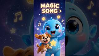 Bloop's Twinkle Twinkle Alien Star 🌟 | Nursery Rhyme #shorts #funny #cartoon #rhymes #kidsanimation