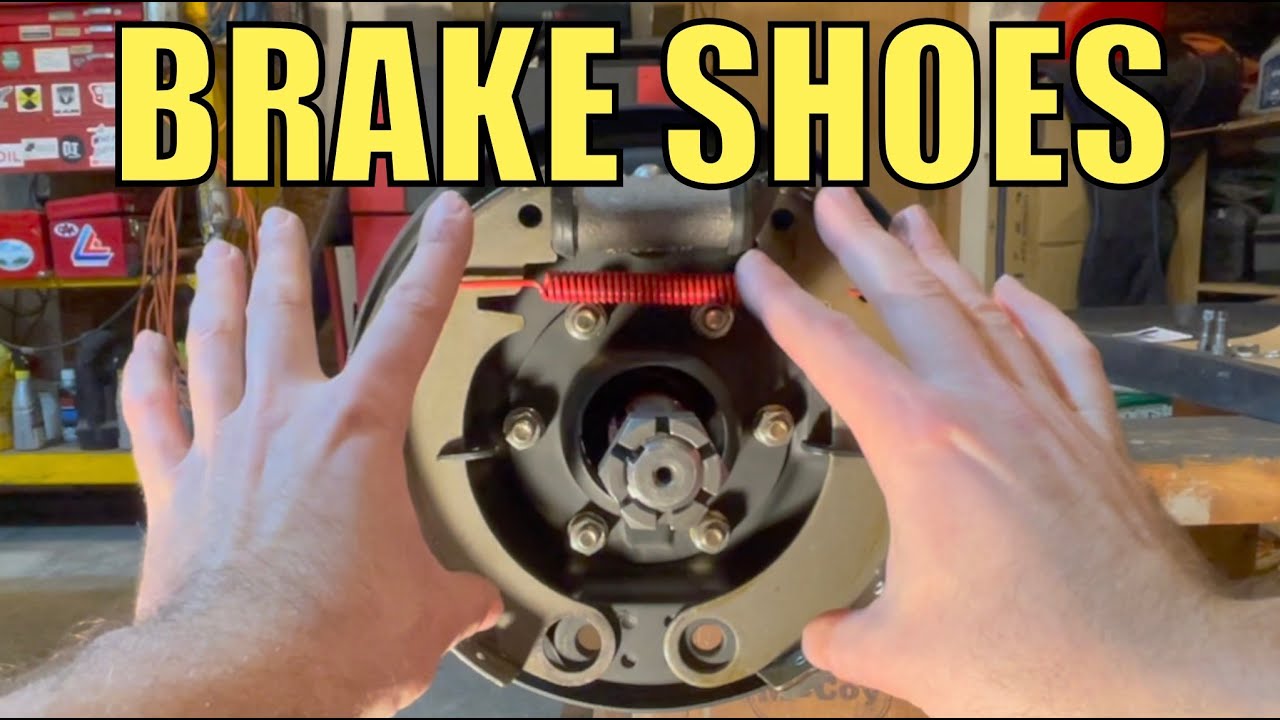 How to assemble Willys Jeep brake shoes and hardware (9" Brake Drum) YouTube