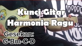 kunci gitar harmonia ragu