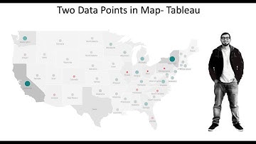 Two Data Points / Dual Axis  in Map - Tableau Tricks