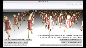 Castle Engine glTF Skin Node Animation by Michalis Kamburelis