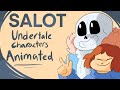 Animated saying a lot of things as undertale characters