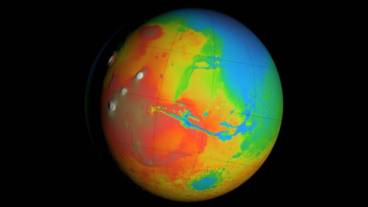 something the size of pluto once smashed into mars youtube size of mars