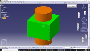 Catia v5 028 Boolean Operations.