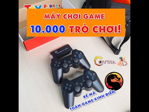 Hình Ảnh Tay Cầm Chơi Game - Bộ máy chơi game điện tử 4 nút 10.000 TRÒ Chơi - Rẻ mà Ngon?| Toy Planet - Game Stick HDMI