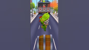 Talking Tom Gold Run Funny Fails #78 Android iOS Gameplay #shorts #talkingtom #shortfeed