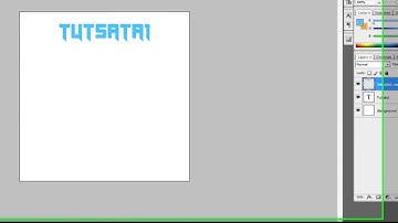 How to make a reflective text in Photoshop CS3