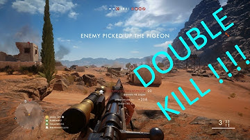 Battlefield 1: EPIC DOUBLE CROSS MAP NO SCOPE