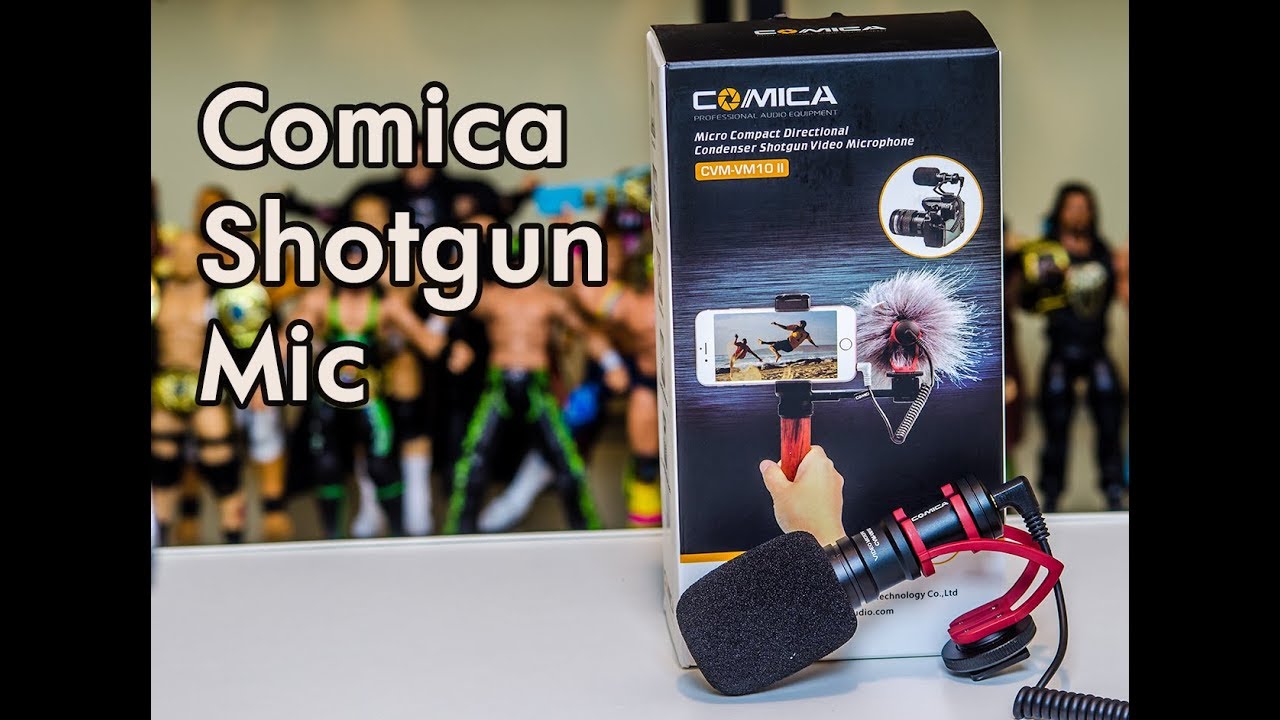 microphone for podcast Comica CVM-VM10 II Shotgun Mic Review & Audio Tests