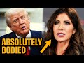 OH NO: Kristi Noem tries the NUREMBERG DEFENSE