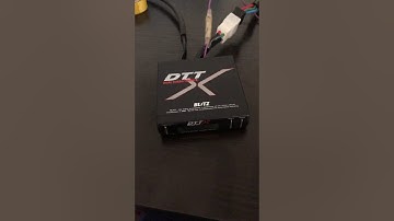 Blitz DTTX Dual Turbo Timer X operation