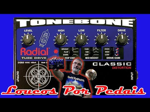 Pedal Radial Tone Bone Classic Distortion Review / Demo - YouTube