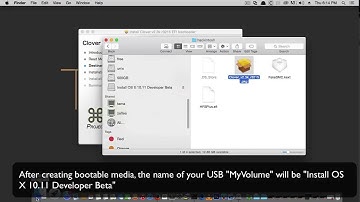 How to create USB installer Hackintosh El Capitan
