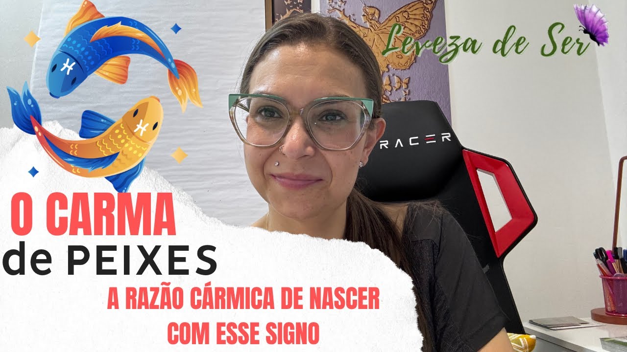 🐟O carma de PEIXES♓️A razão carmica de se nascer com o Sol ou Ascendente em PEIXES 🐡