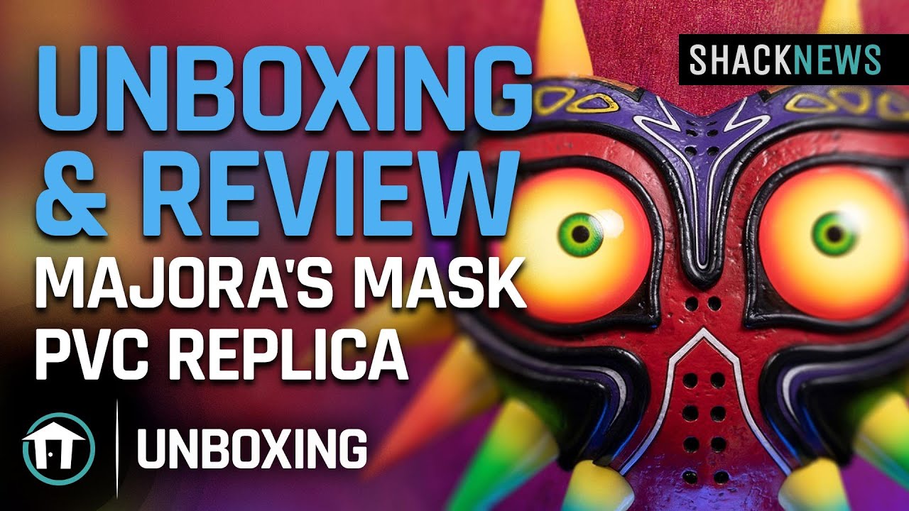 billig Dele fejl Unboxing & Review: The Legend of Zelda: Majora's Mask Replica - YouTube