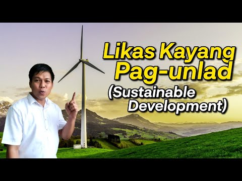 Video: Sustainable Benchmark Ng Pag-unlad