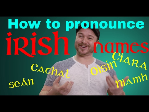 Video: ¿Mccormack es un nombre irlandés?