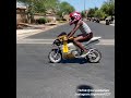 how to pop wheelies on x18 supper pocket bike