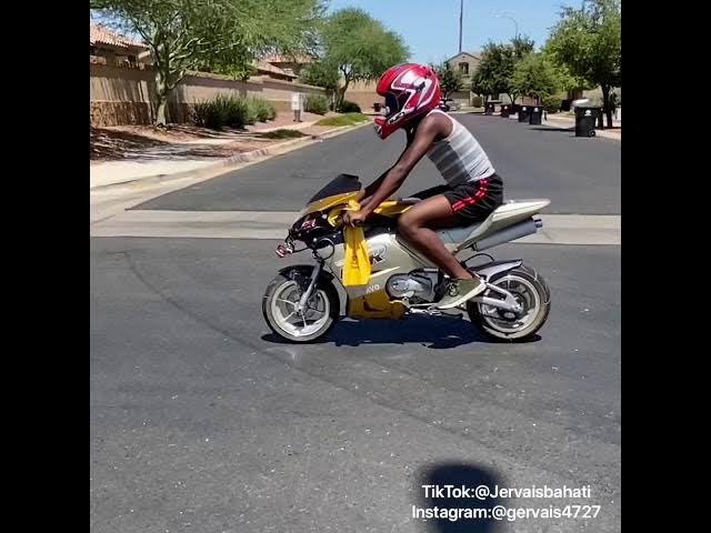 X18 Super Pocket Bike Ride Top Speed - YouTube