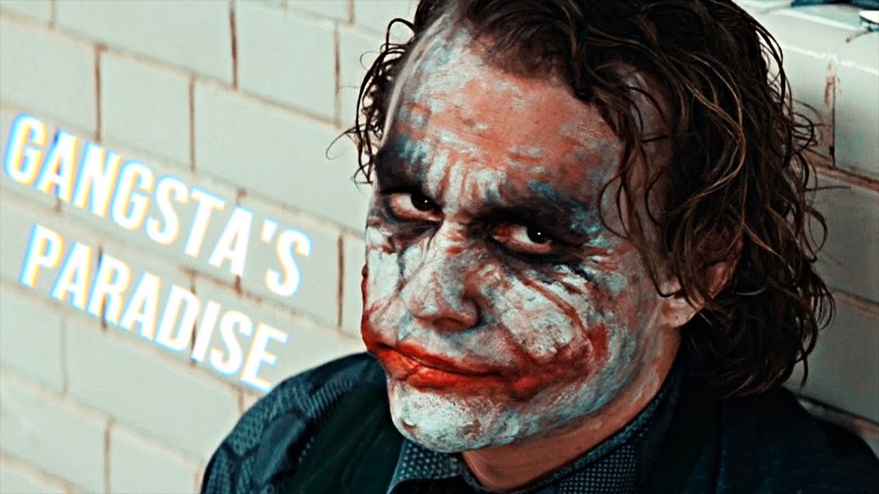 Joker Gangsta's Paradise YouTube