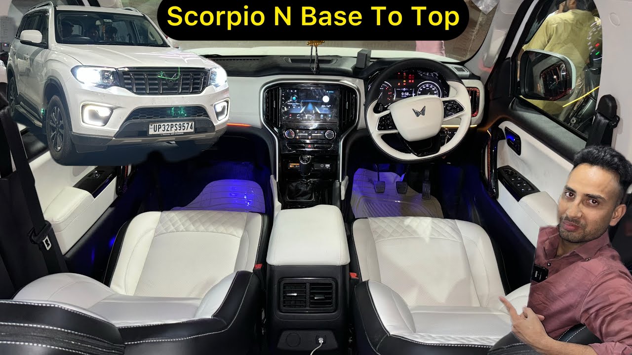2024 Scorpio N Z2 Base to Top Modification With Price Scorpio N Z2 ...