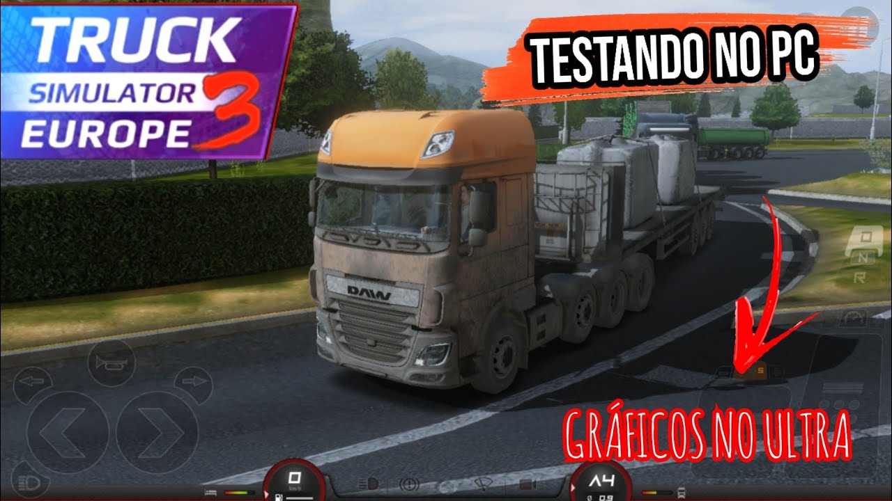 Lançou! Versão beta do Truck Simulator Europe 3, jogo de caminhões