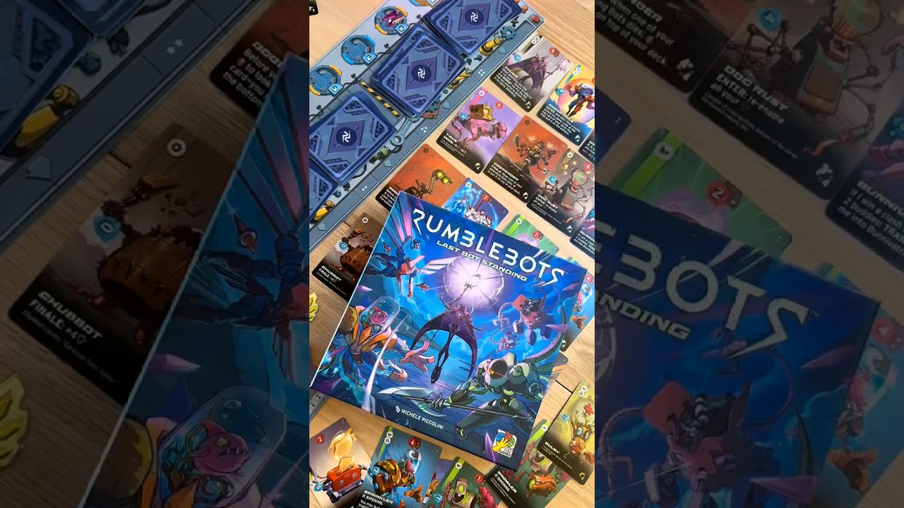 Rumblebots Preview - Auto Battler Tabletop Mayhem 🤖 (Board Games Direct)