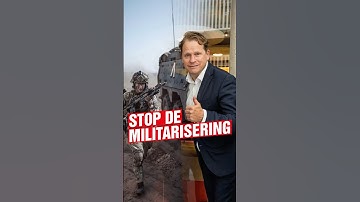 🪖Stop de militarisering van onze samenleving