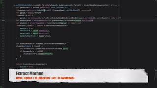 Keyboard Shortcuts: Refactoring - Part 1