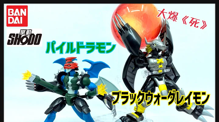 ［大爆《死》］情景、effect加返分！Bandai 掌動デジモン パイルドラモン&ブラックウォーグレイモン (機甲龍獸 & 黑戰鬥暴龍獸） - 天天要聞