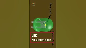 Light Emitting Diode LED II Semiconductor devices. #science #physics #shorts #LED