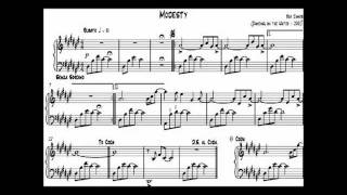 Bob James - Modesty (Transcription) chords