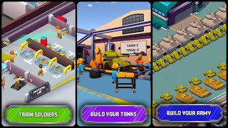 Idle Tank Tycoon Battle Royale Android Gameplay